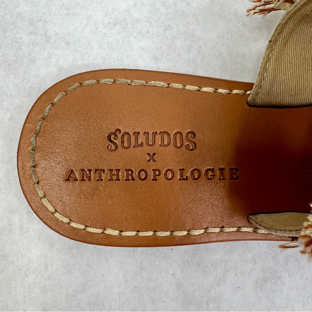 SOLUDOS x ANTHROPOLOGIE Panarea Braided
Slide Sandals - Sz 7 - Picture 11 of 13